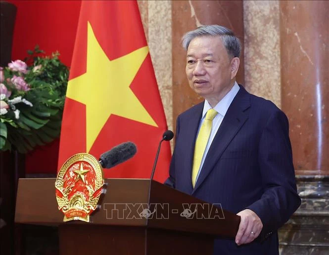 El presidente de Vietnam, To Lam (Fuente: VNA)