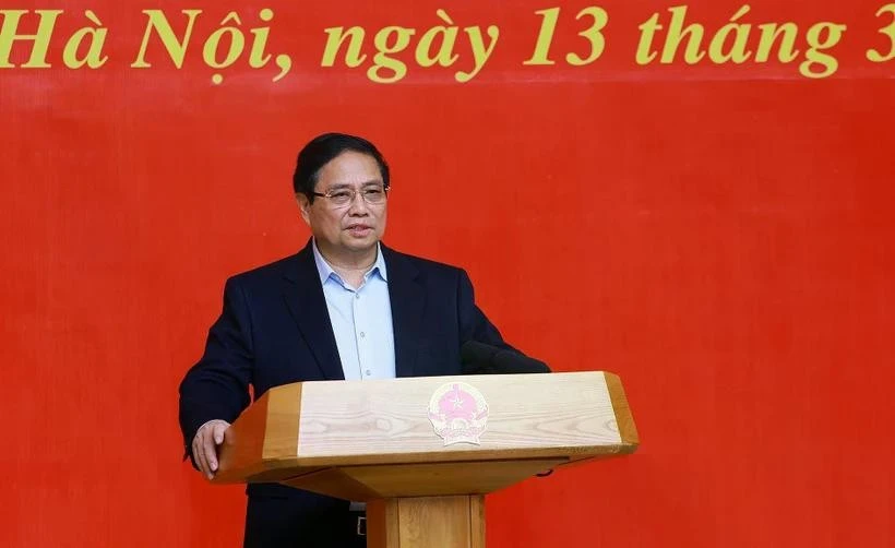 El primer ministro de Vietnam, Pham Minh Chinh. (Fuente: VNA)