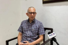 Beni Sukadis, investigador principal del Instituto de Defensa y Estudios Estratégicos, en una entrevista concedida a la Agencia Vietnamita de Noticias (Foto: VNA)